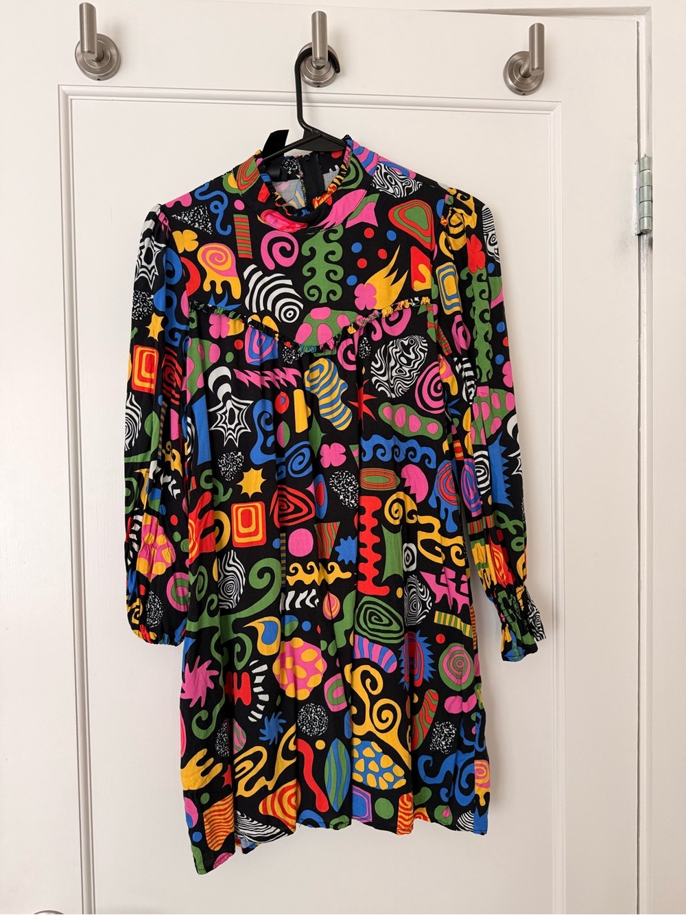 Nooworks Vibrant Swirl Rayon Top / Minidress
